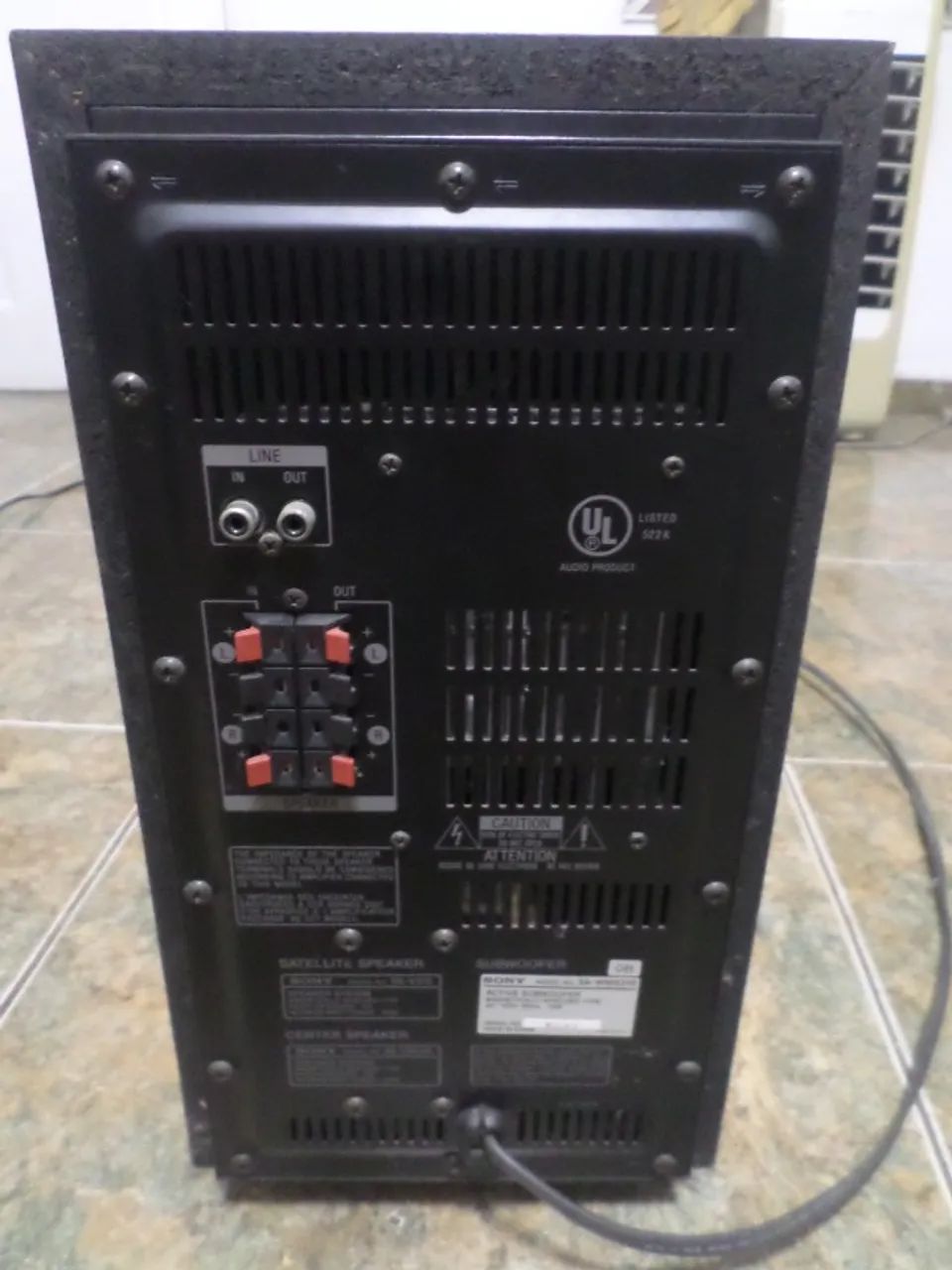 Sony Subwoofer Ativo - Foto 4