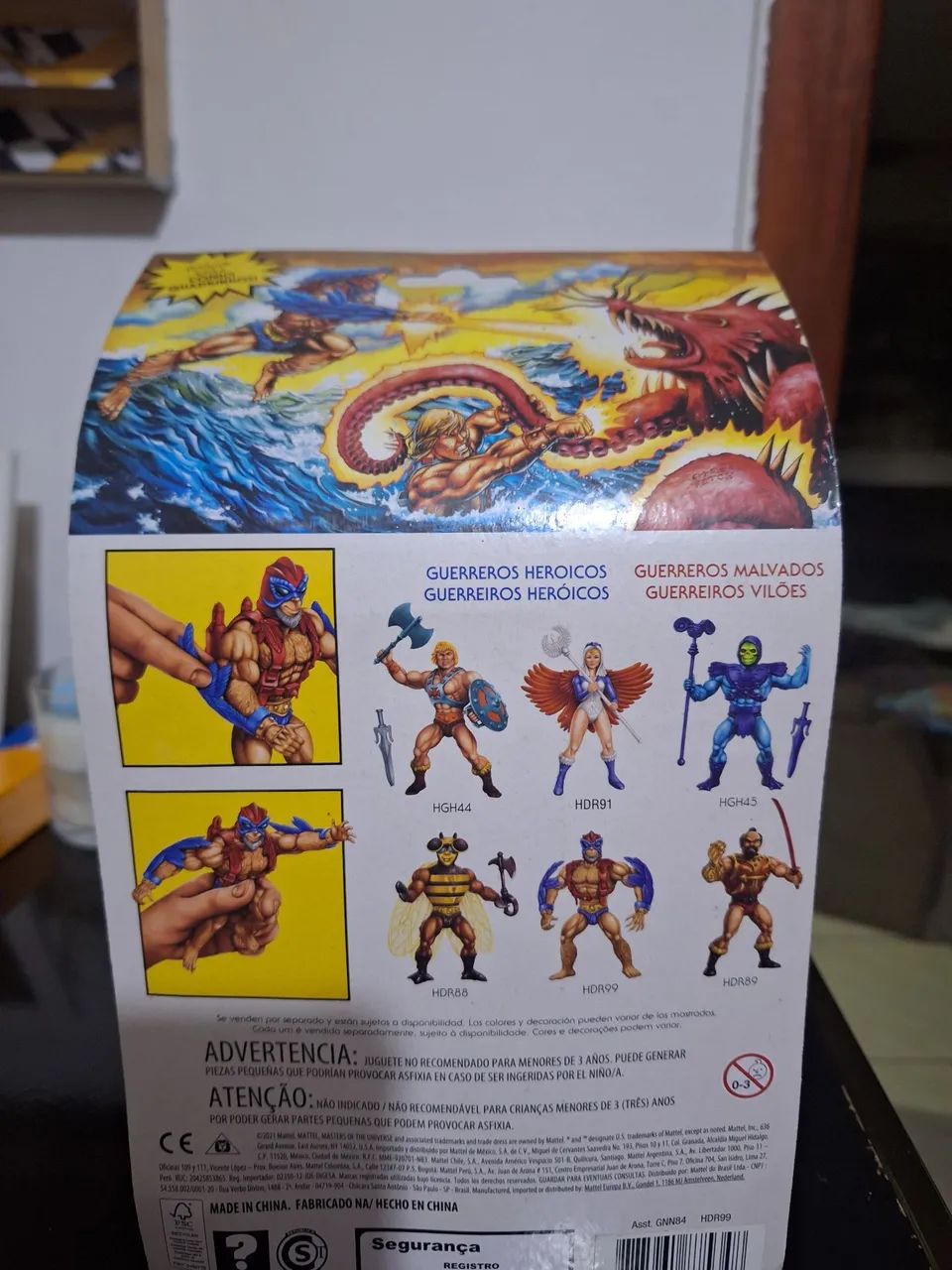 Boneco linha mattel master of universo stratos  - Foto 3