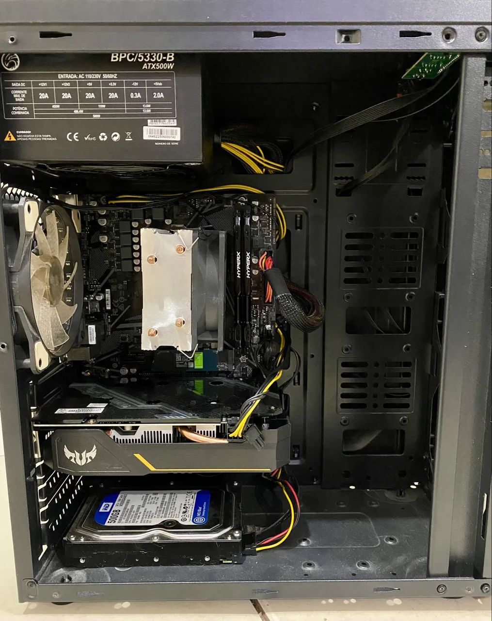 Pc gamer Ryzen 5 com jogos(Vendo ou troco) - Foto 2