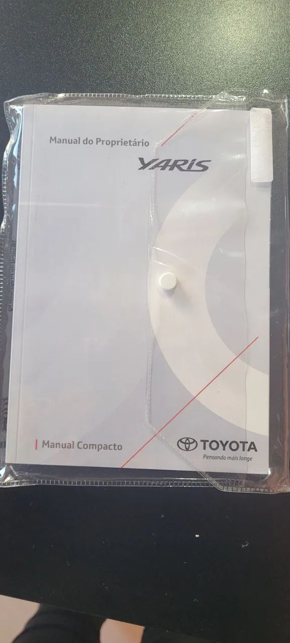 Manual do proprietário Toyota yaris 2025/26
