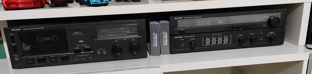Receiver e tape deck Sharp  - Foto 3
