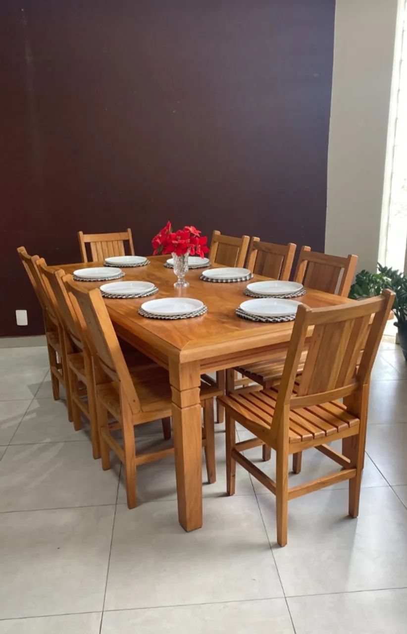 Conjunto Mesa de jantar mineira com cadeiras  - Foto 4