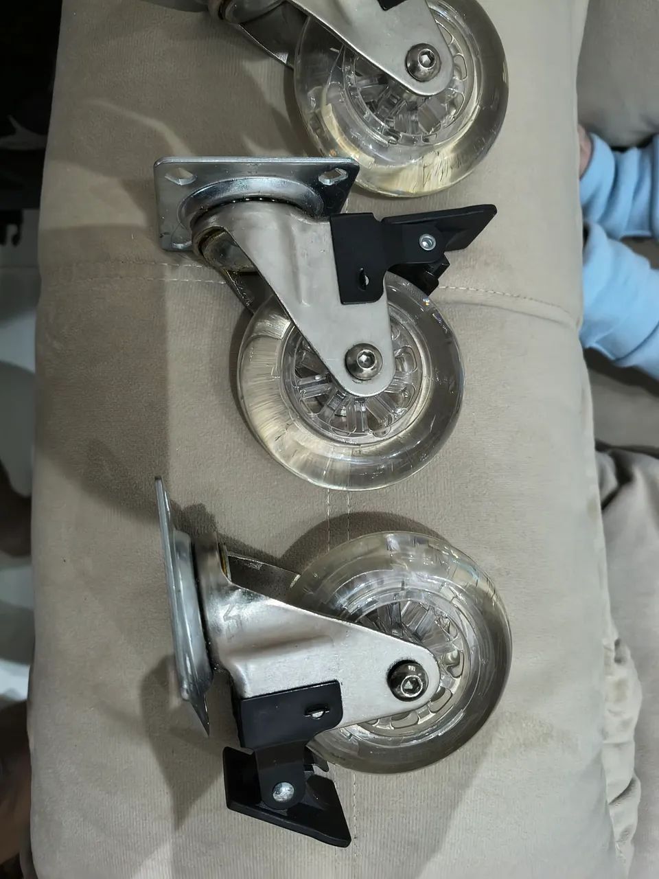 Rodinhas de silicone seminovas  - Foto 2