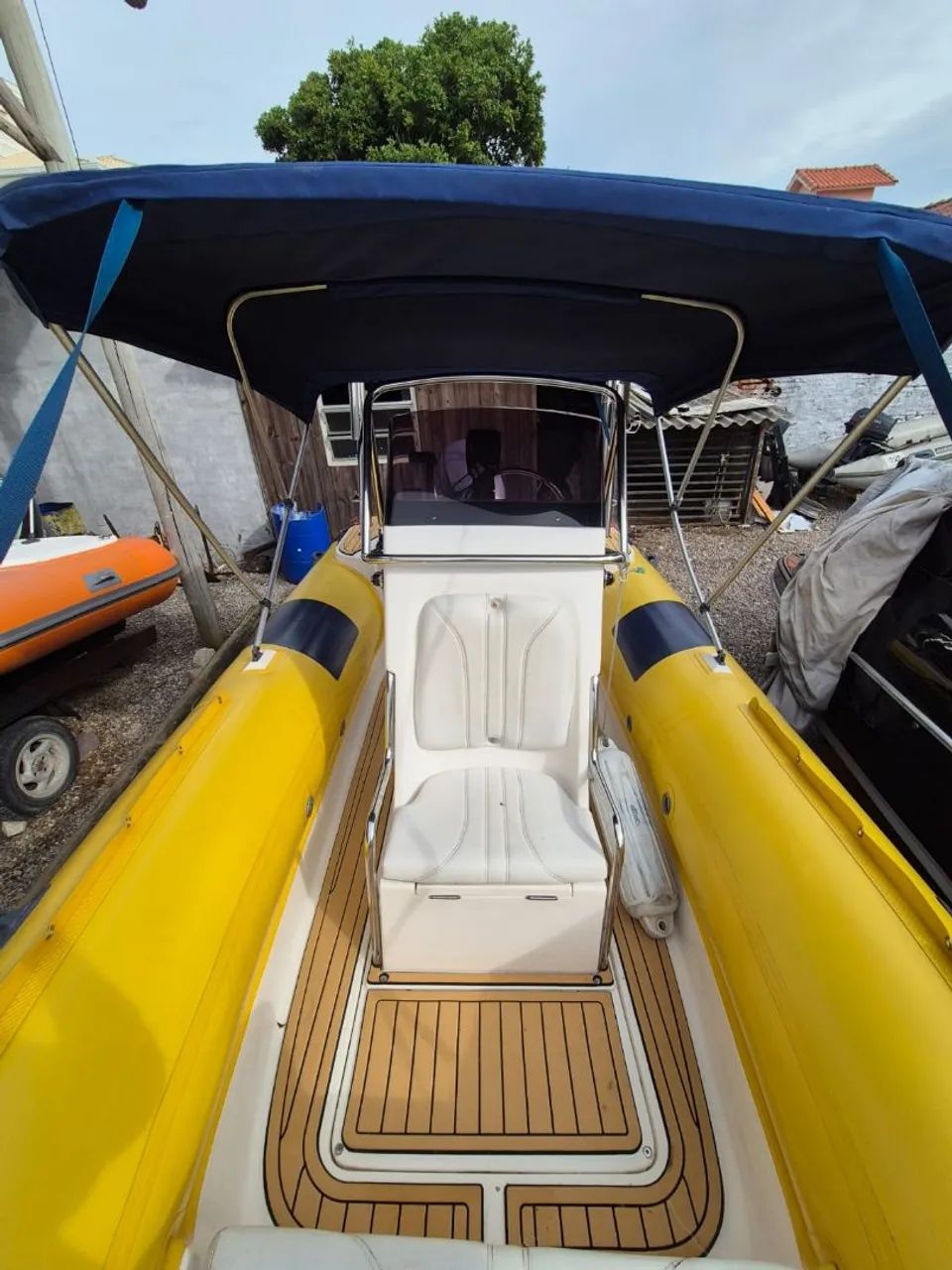 Bote Zefir G500 com motor Yamaha 2008 - Foto 6