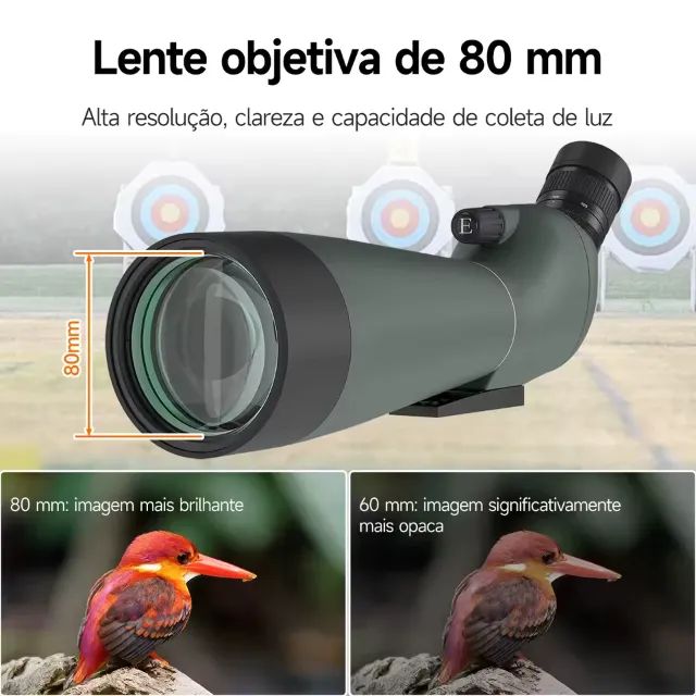 Telescópio Monocular SVBONY SV28 com Zoom Potente - Foto 3
