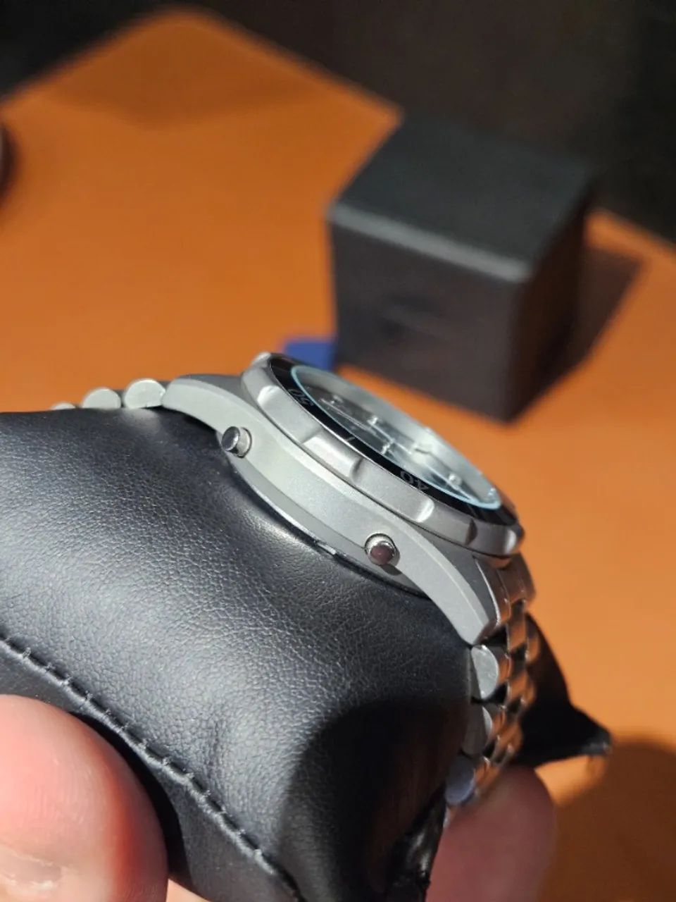 Technos Skydiver 2026 40mm Preto - Foto 4