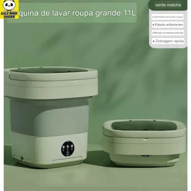 Mini Máquina de Lavar Roupa 11L - Foto 2