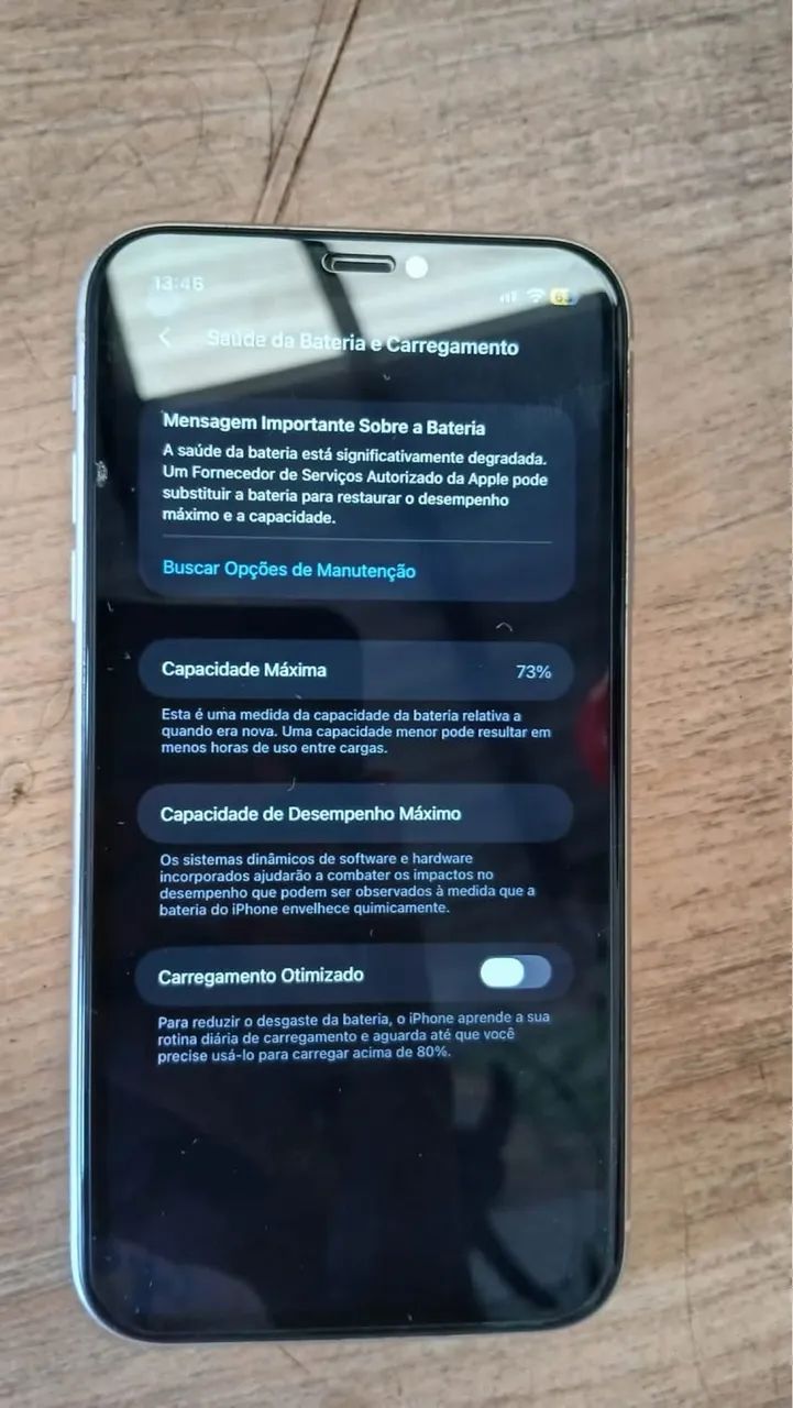 troco iPhone 11 troco por Android peço volta - Foto 2