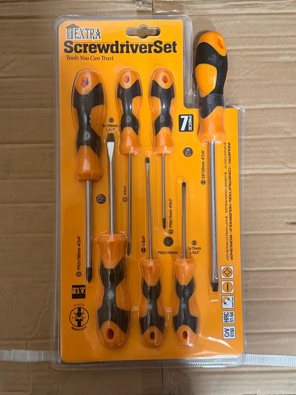 KIT CHAVES DE FENDA COM 7 PCs - Foto 2