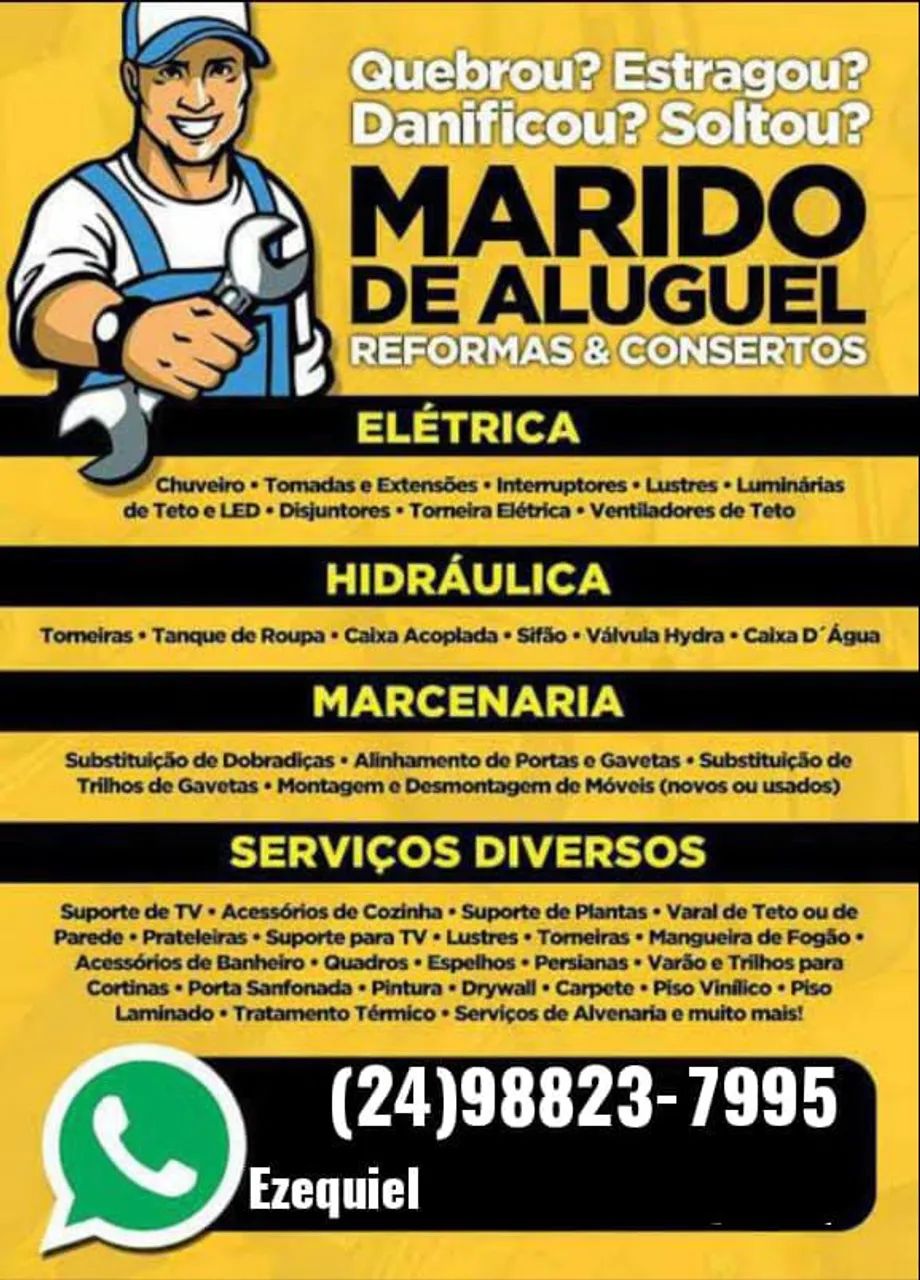 SERVIÇOS REFORMAS E MANUTENÇÕES 