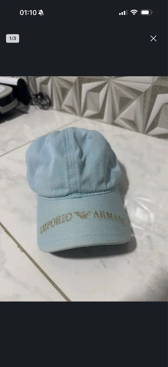 Boné azul  - Foto 2