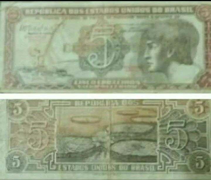 Seis Cédulas Antigas / Preço para as seis - Foto 2