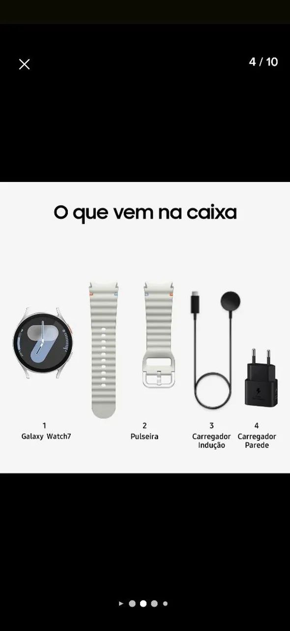 Troco Galaxy Watch 7 44mm em ps4 - Foto 3