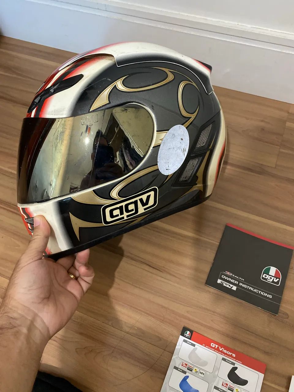 Capacete AGV italiano  - Foto 3