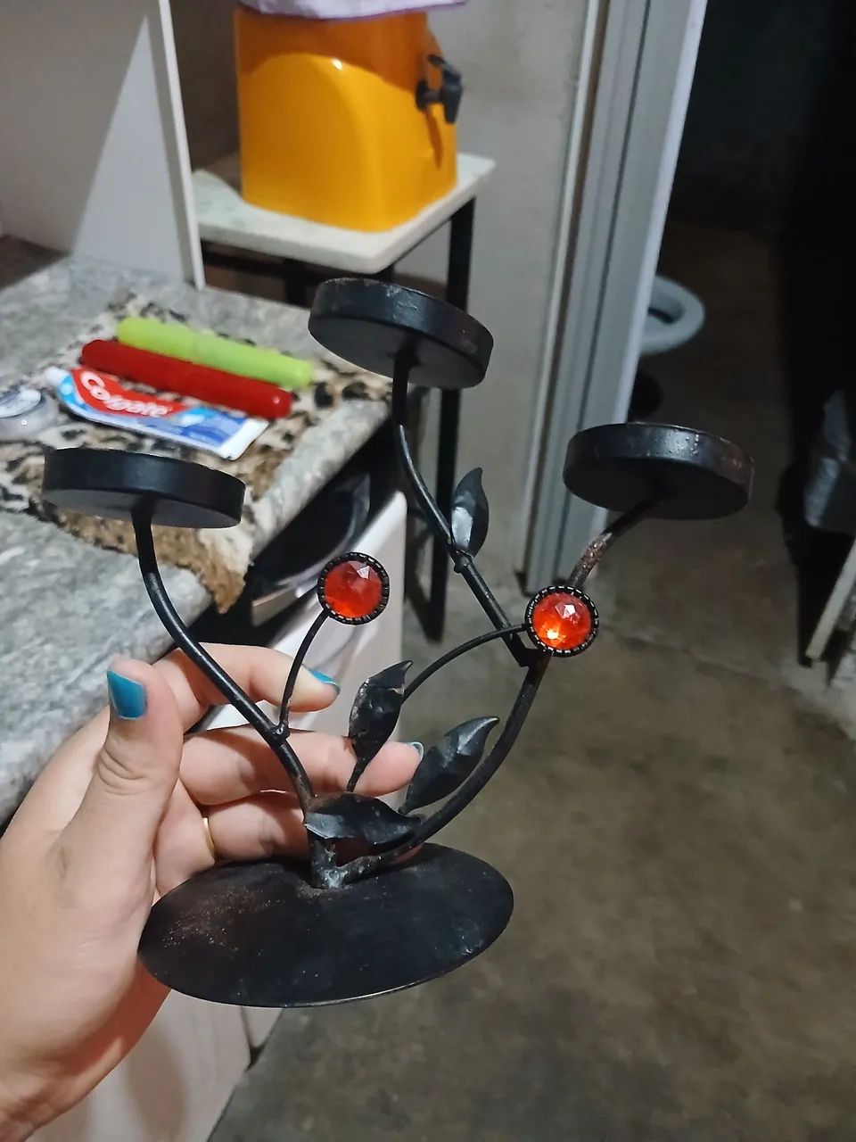Suporte pra botar velas