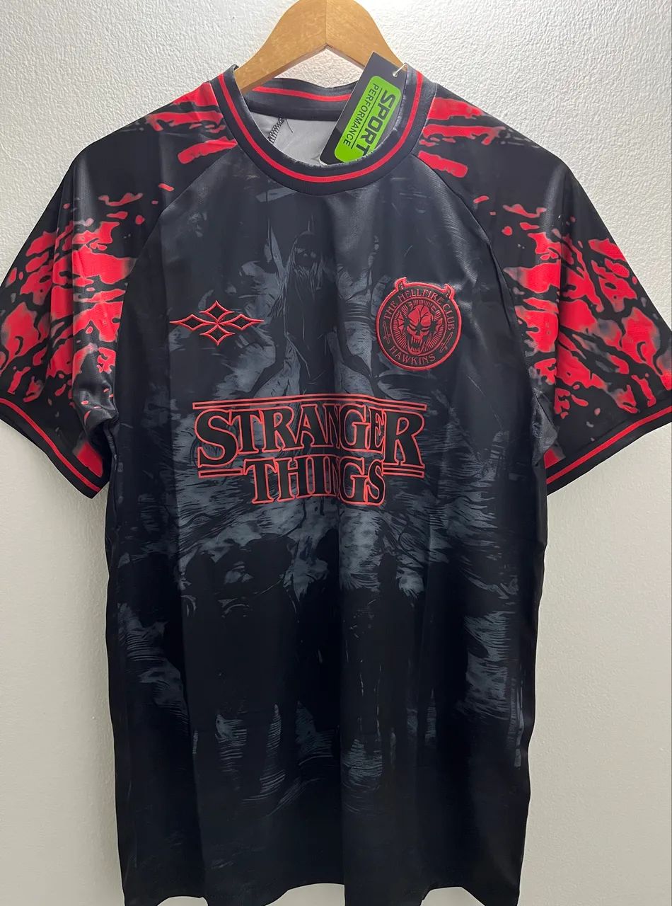 Camisa do Hellfire Club - Stranger Thinks (Pronta Entrega)