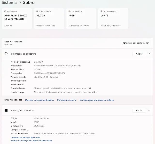 Desempenho absurdo para jogos, trabalho pesado e multitarefa - Foto 6