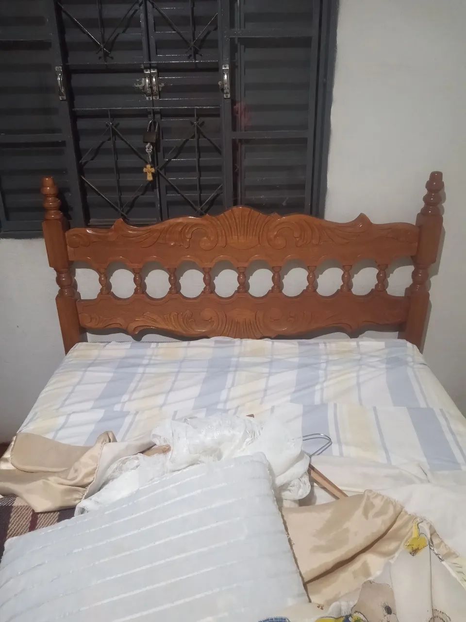 Cama casal cerejeira com colchão  - Foto 2