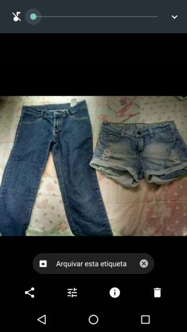 Roupa infantil menina, o short veste muito bem
