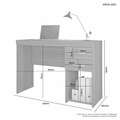 Conjunto Office Iara - Entrega Grátis - Foto 4