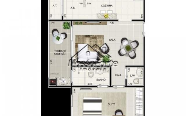 Lançamento Apartamento na Vila Caiçara em Praia Grande - Foto 5
