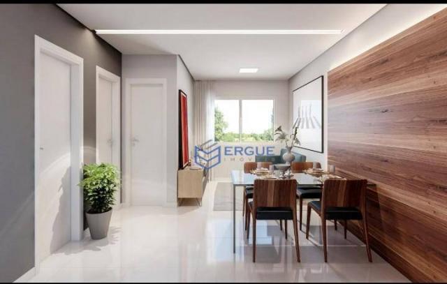 Apartamento com 2 dormitórios à venda, 47 m² por r$ 130.990 - centro - caucaia/ce - Foto 2