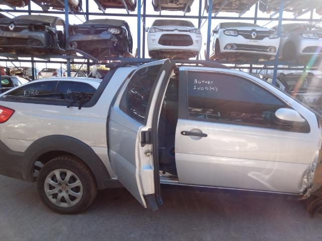 Sucata fiat strada trekking 3 portas, 1.6 16v 2017 - Foto 2