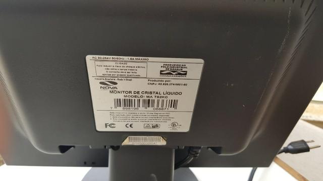 Monitor Proview /nova 17 Ma-782kc Lcd - Testado com alto falante - Foto 4