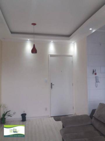 Apartamento com 2 dormitórios à venda, 54 m² por r$ 185.000 - companhia fazenda belém - fr - Foto 3