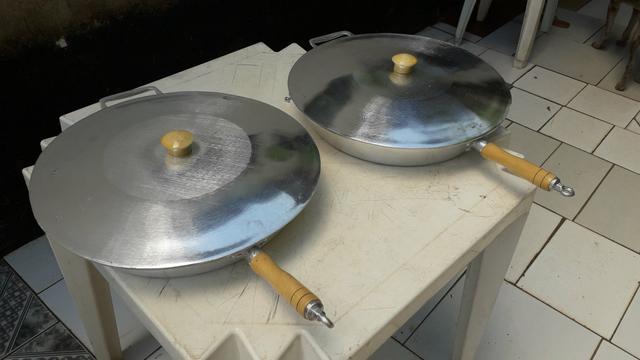 Frigideiras de alumínio batido - Foto 4