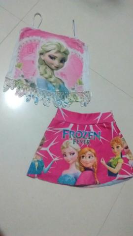 blusa de frio da frozen