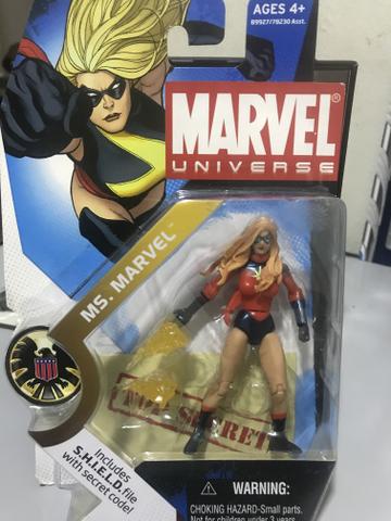 Bonecos Marvel colecionáveis l! (Ms Marvel e Dare Devil)