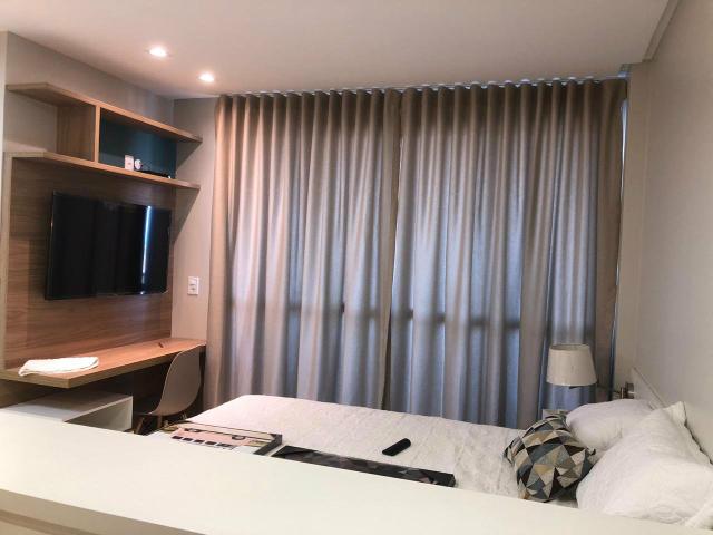 Alugo apartamento de 1 quarto, vista mar, - Foto 3