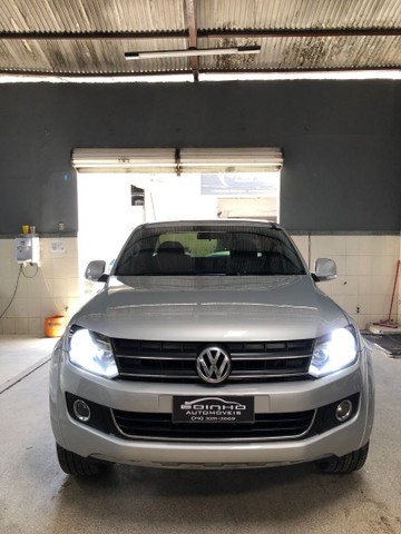 AMAROK HIGHLINE 2.0 DIESEL AUTOMÁTICA 4X4 2012/2012 DIRIGIBILIDADE DE CARRO DE PASSEIO