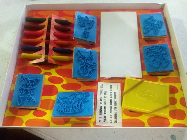 Carimbo jotalhao anos 80 sem uso - Foto 3