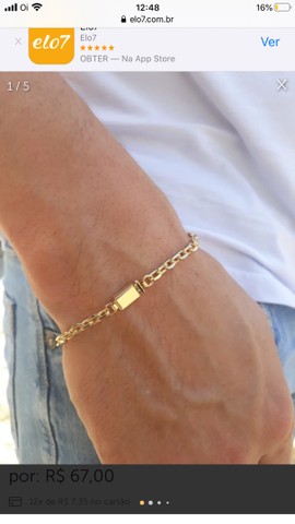 Pulseira Ouro18k  - Foto 4