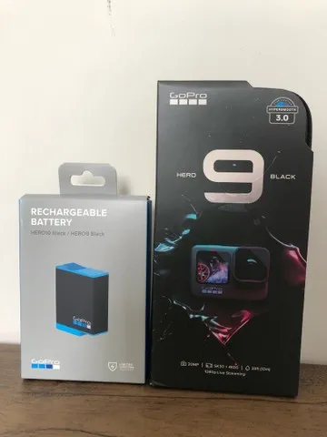 1 GoPro Hero 9 Black + 1 Bateria Extra Original