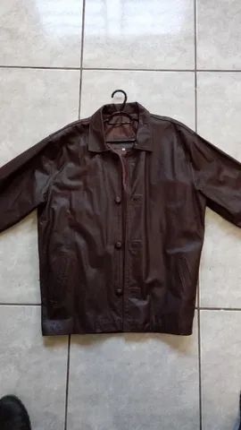Blazer couro masculino - Foto 4