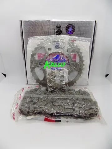 Kit relação NC 750X moto completo aço 1045 