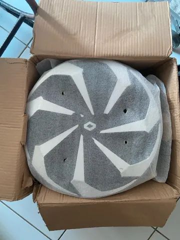 4 Rodas original para Kwid Aro 15 / Tarantula 3 Furos - Foto 4