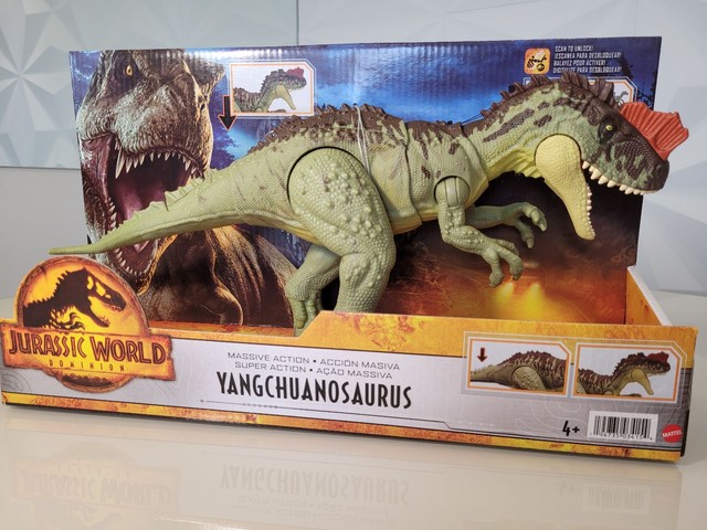 Dinossauro Yangchuanosaurus Ação Massiva Jurassic World Dominion