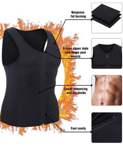 Cinta Colete Redutora Camisa Modeladora Slim Fit Postural - Foto 4