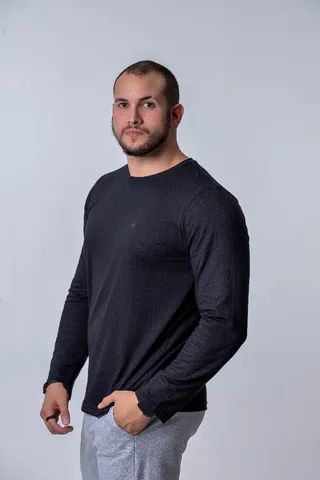 Manga Longa Masculina 