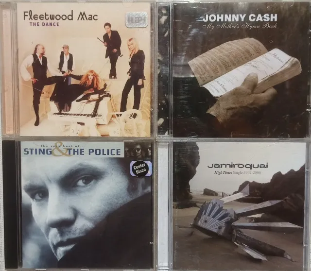 Lote de CD's originais internacionais