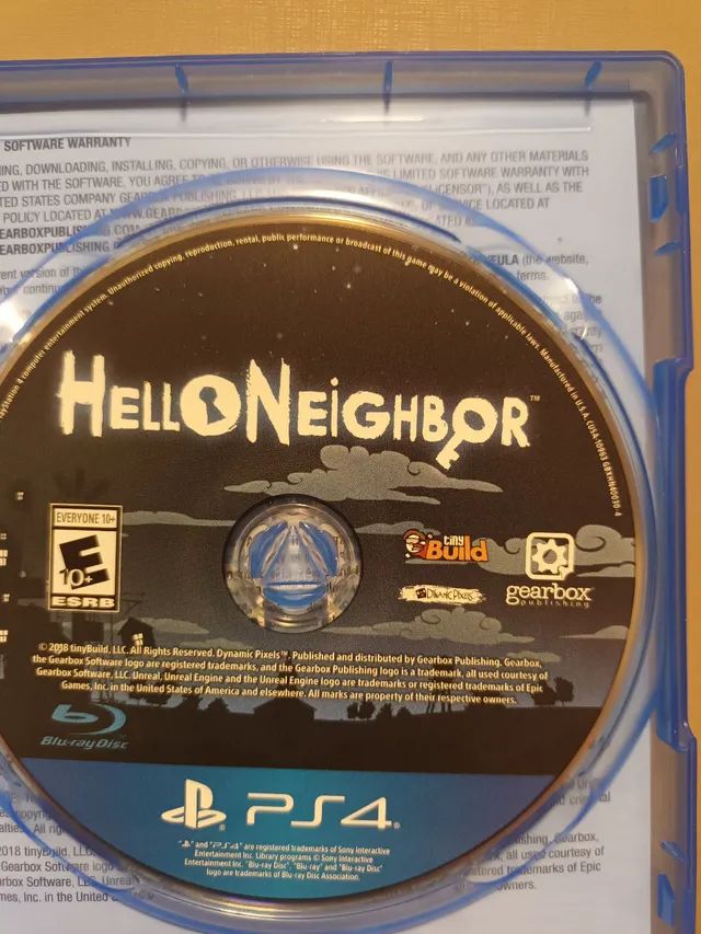 Jogo Novo Midia Fisica Hello Neighbor Lacrado para Ps4 em Promoção