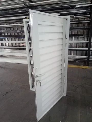 Portinhola de alumínio, linha suprema, completa, sob medida  - Foto 5