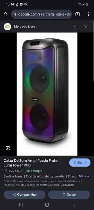 Caixa de Som Bluetooth Iluminação - Foto 2