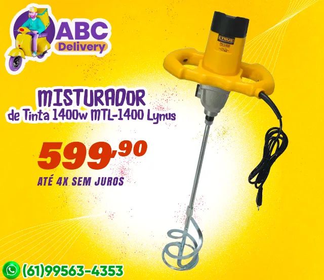 Misturador de Tinta 1400w MTL-1400 Lynus