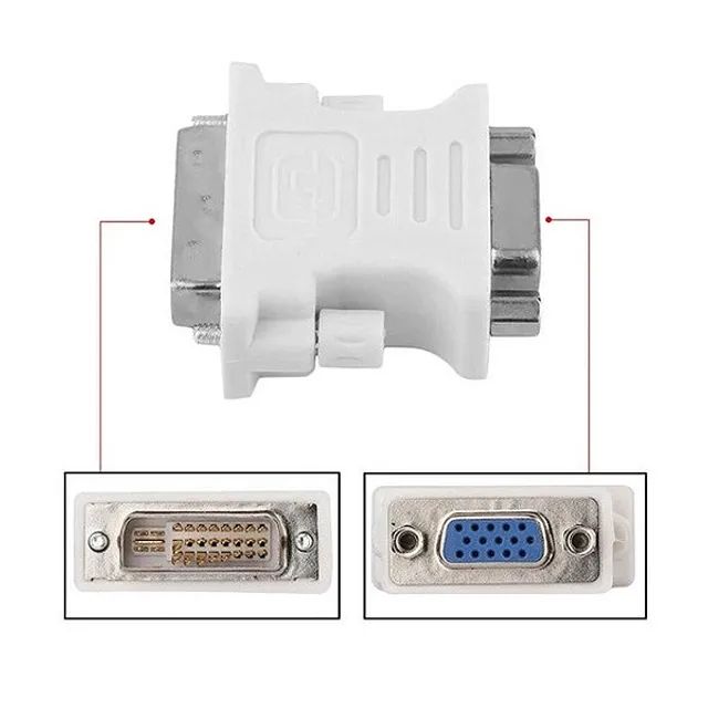 Adaptador DVI-I (Macho) 24+5 Pinos para VGA (Fêmea) - Altomex em São Luís ma - Foto 3