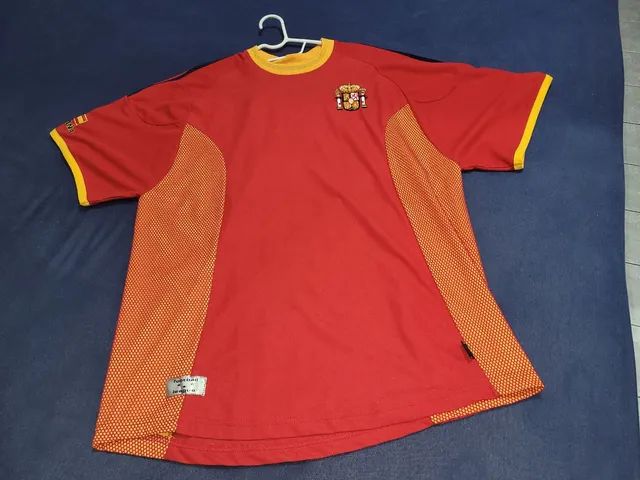 Camisa Retro Seleção Espanhola tamanho G - Foto 4